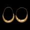 Western Asiatic Gold Earring Pair