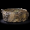 Roman Glass Lamp with Satyr Masks