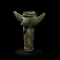 Luristan Sceptre Head with Winged Figure and Ibex-Headed Serpent