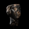 Egyptian Basalt Head of a Woman