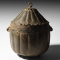 Medieval Ribbed Lidded Vessel