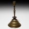 Western Asiatic Brass Candlestick with Calligraphy