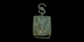Post Medieval Bronze Buckle Plate and S-Link