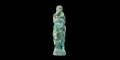 Byzantine Glass Theotokos Figurine