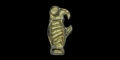 Merovingian Frankish Silver-Gilt Billeted Bird Brooch