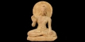 Far Eastern Sandstone Buddha Statue