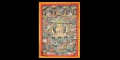 Chinese Tibetan Fabric Thanka