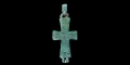 Byzantine Bronze Reliquary Pectoral Cross Pendant