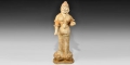 Chinese Ceramic Lokapala Guardian Figurine