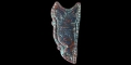 Viking Bronze Dagger Chape Fitting with Face