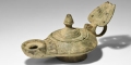 Roman Bronze Oil Lamp