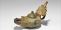 Roman Bronze Oil Lamp