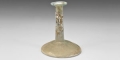 Roman Glass Wide-Based Candlestick Unguentarium