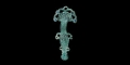 Visigothic Bronze Radiate-Headed Brooch