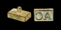 Byzantine Bronze Communion Wafer Stamp