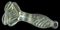Thuringian Silver-Gilt Pincer Brooch