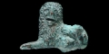 Medieval Bronze Lion Figurine