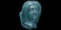 Roman Bronze Head of a Young Woman