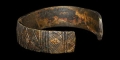 Viking Bronze Decorated Bracelet