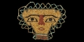 Egyptian Beaded Mummy Mask