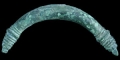 Roman Bronze Lunate Bridle Mount