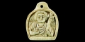 Antique Russian Bone Corpus Christi Pendant