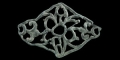 Medieval Lead Heraldic Openwork Mount