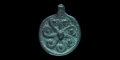 Viking Bronze Kolovrat Sun-Wheel Pendant