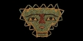 Egyptian Beaded Mummy Face Mask