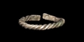 Viking Silver Twisted Ring