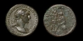 Ancient Roman Imperial Coins - Trajan - Dacia Mourning Sestertius