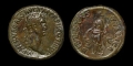Ancient Roman Imperial Coins - Nerva - Libertas Standing Sestertius