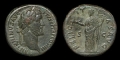 Ancient Roman Imperial Coins - Antoninus Pius - Felicitas Sestertius