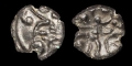 Celtic Iron Age Coins - East Wiltshire - Potterne Moon Head Billon Unit