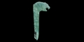 Medieval Norman Bronze Folding Knife Handle