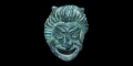 Greek Bronze Miniature Pan Water Spout Mount