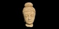 Gandharan Large Stucco Head of Buddha