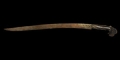 Ottoman Yataghan Sabre with Silver Inlay