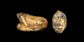 Egyptian Gold Frog Amulet