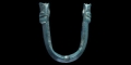 Viking Bronze Buckle Frame with Beast-Head Terminals