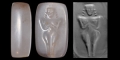 Western Asiatic Goddess Ishtar Stamp Seal
