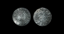 British Anglo-Saxon - Archbishops of Canterbury - Wulfred - Group II Monogram Penny - Sæbeorht British Anglo-Saxon - Archbishops of Canterbury - Wulfred - Group II Monogram Penny - Sæbeorht