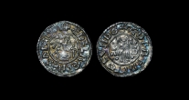 British Anglo-Saxon - Aethelred II - Second Hand Penny - London - Aedered British Anglo-Saxon - Aethelred II - Second Hand Penny - London - Aedered
