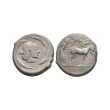 Ancient Greek Coins - Sicily - Hieron I - Arethusa AR Tetradrachm Ancient Greek Coins - Sicily - Hieron I - Arethusa AR Tetradrachm