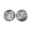 Ancient Roman Republican Coins - L Scribonius Libo - Puteal Scribonianum AR Denarius Ancient Roman Republican Coins - L Scribonius Libo - Puteal Scribonianum AR Denarius