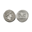 Ancient Roman Republican Coins - L Scribonius Libo - Puteal Scribonianum AR Denarius Ancient Roman Republican Coins - L Scribonius Libo - Puteal Scribonianum AR Denarius