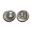 Ancient Greek Coins - Thebes - Boeotia - Shield AR Hemidrachm Ancient Greek Coins - Thebes - Boeotia - Shield AR Hemidrachm