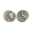 Ancient Roman Republican Coins - M Porcius Cato - Victory AR Quinarius Ancient Roman Republican Coins - M Porcius Cato - Victory AR Quinarius
