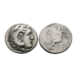 Ancient Greek Coins - Macedonia - Alexander III (the Great) - Countermarked AR Tetradrachm Ancient Greek Coins - Macedonia - Alexander III (the Great) - Countermarked AR Tetradrachm