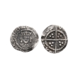 English Medieval Coins - Henry VI - Calais - Pinecone Mascle Farthing English Medieval Coins - Henry VI - Calais - Pinecone Mascle Farthing